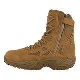 Reebok Work-Rapid Response Rb Military Coyote 8" Stealth Composite Toe Boot With Side Zipper-Steel Toes-2