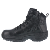 Reebok Work-Rapid Response Rb Tactical Black 6" Composite Toe Stealth Boot with Side Zipper-Steel Toes-5