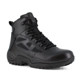 Reebok Work-Rapid Response Rb Tactical Black 6" Stealth Soft Toe Boot with Side Zipper-Steel Toes-2