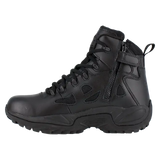 Reebok Work-Rapid Response Rb Tactical Black 6" Stealth Soft Toe Boot with Side Zipper-Steel Toes-3