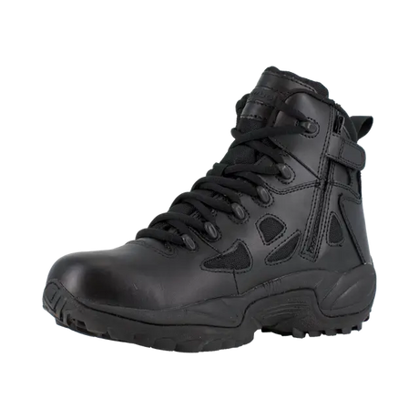 Reebok Work-Rapid Response Rb Tactical Black 6" Stealth Soft Toe Boot with Side Zipper-Steel Toes-5