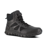 Reebok Work-Sublite Cushion Tactical Black 6" Stealth Soft Toe Boot with Side Zipper-Steel Toes-5