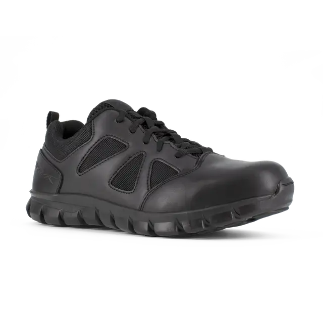 Reebok Work-Sublite Cushion Tactical Soft Toe Shoe Black-Steel Toes-2