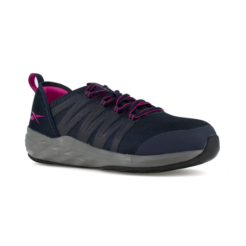 Reebok Work-Women's Astroride Work Athletic Steel Toe Dark Navy and Purple-Steel Toes-2