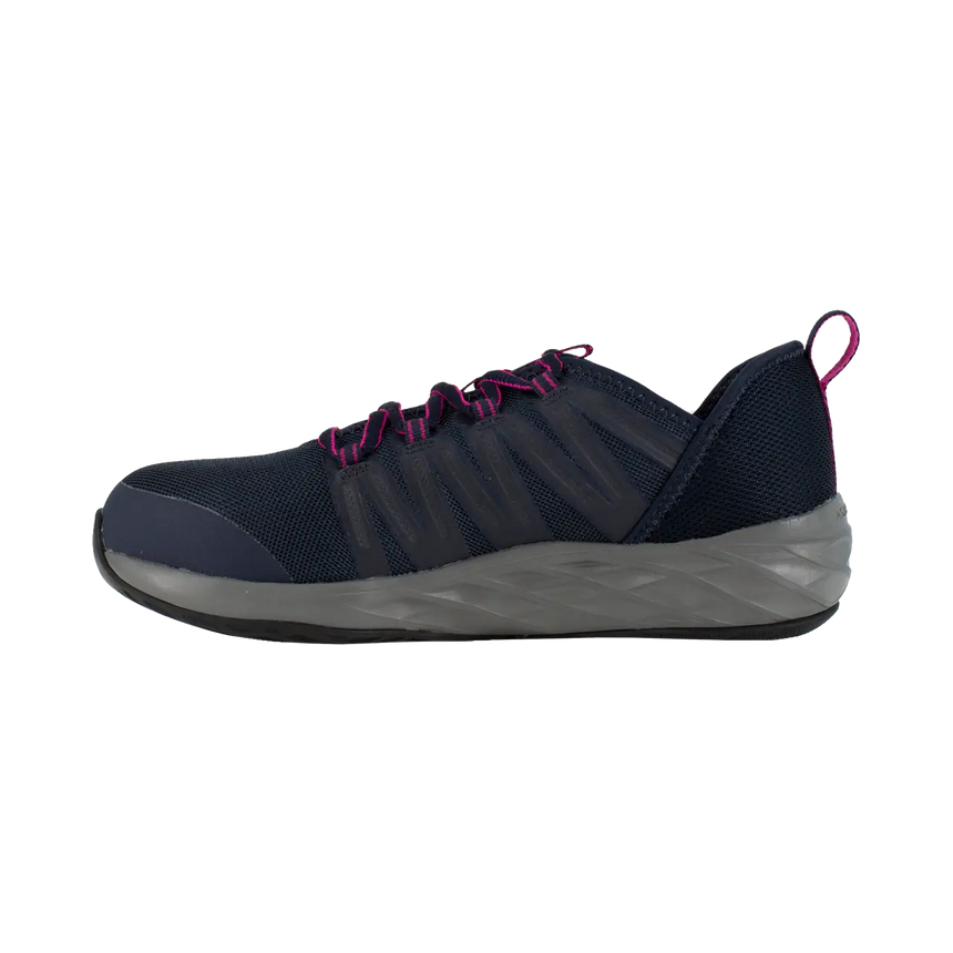 Reebok Work-Women's Astroride Work Athletic Steel Toe Dark Navy and Purple-Steel Toes-4