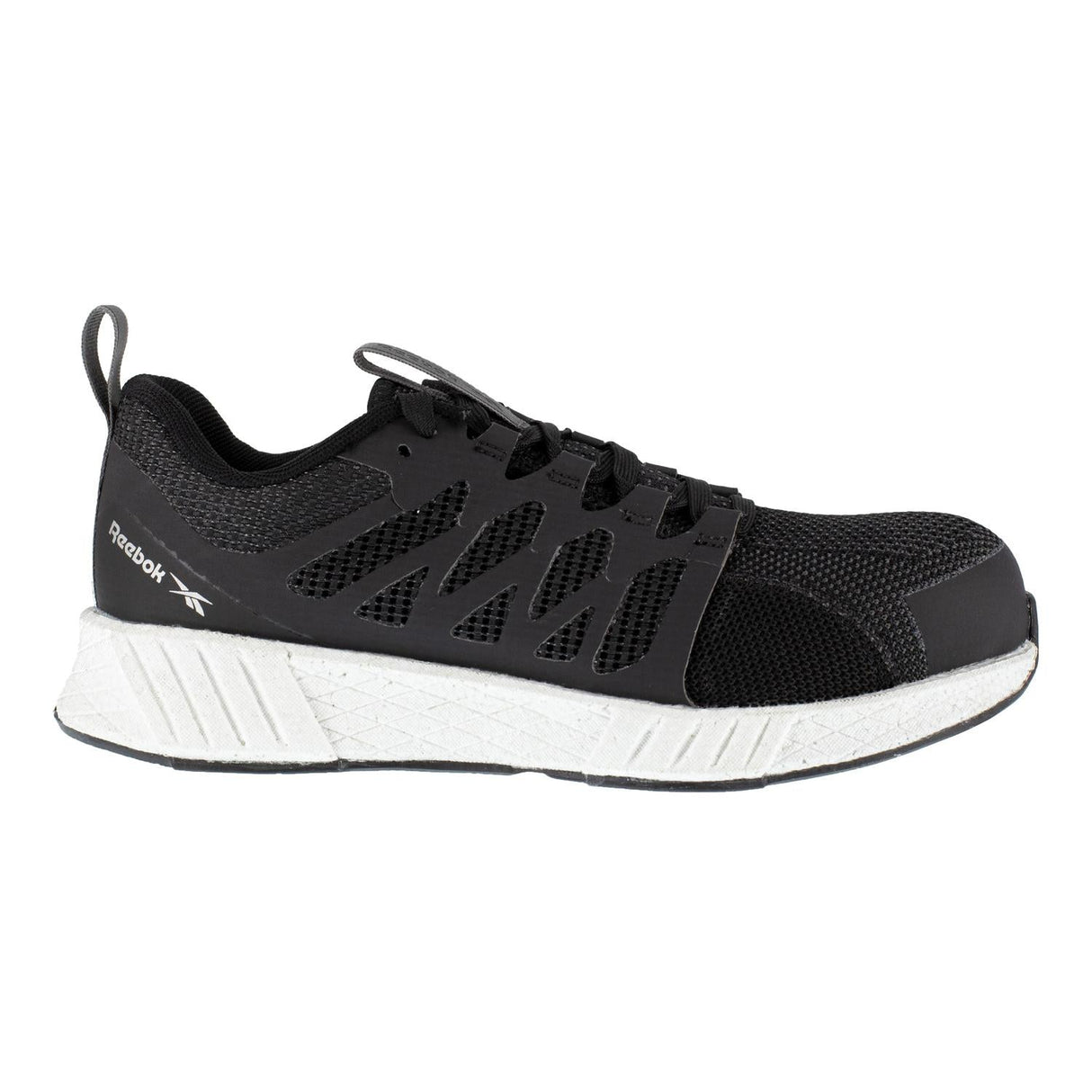 Reebok Work-Women's Fusion Flexweave™ Work Athletic Composite Toe Black-Steel Toes-1