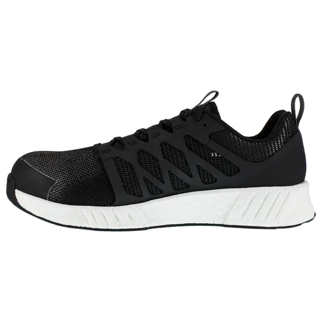 Reebok Work-Women's Fusion Flexweave™ Work Athletic Composite Toe Black-Steel Toes-2