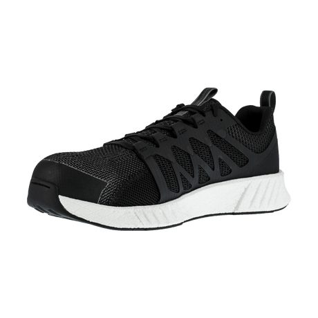 Reebok Work-Women's Fusion Flexweave™ Work Athletic Composite Toe Black-Steel Toes-4