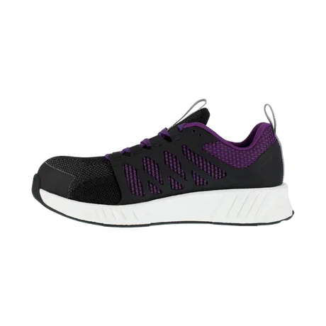 Reebok Work-Women's Fusion Flexweave™ Work Athletic Composite Toe Black and Purple-Steel Toes-3