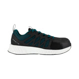 Reebok Work-Women's Fusion Flexweave™ Work Athletic Composite Toe Black and Teal-Steel Toes-1