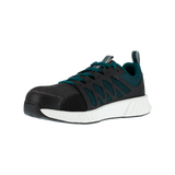 Reebok Work-Women's Fusion Flexweave™ Work Athletic Composite Toe Black and Teal-Steel Toes-2