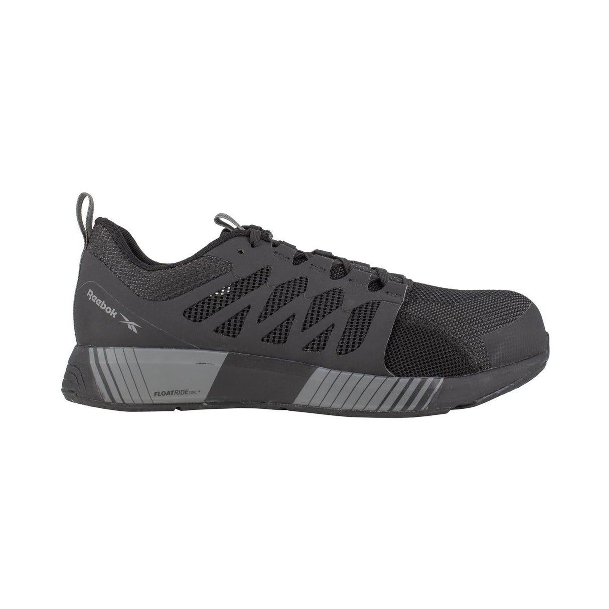 Reebok Work-Women's Fusion Flexweave™ Work Athletic Composite Toe Black/Grey-Steel Toes-1