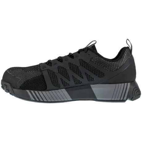 Reebok Work-Women's Fusion Flexweave™ Work Athletic Composite Toe Black/Grey-Steel Toes-4