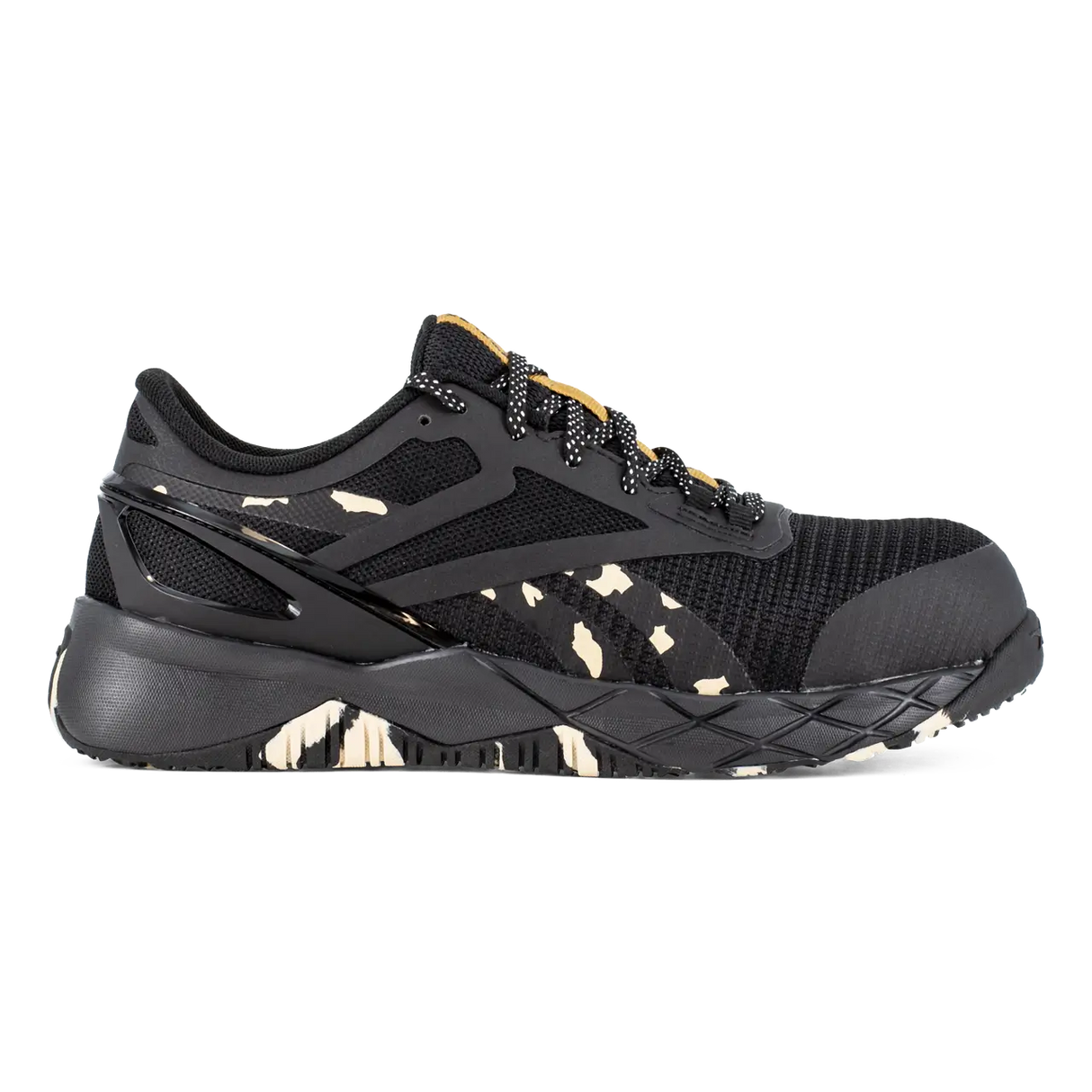 Reebok Work-Women's Nanoflex Tr Work Athletic Composite Toe Black, Camo, and Brown-Steel Toes-1