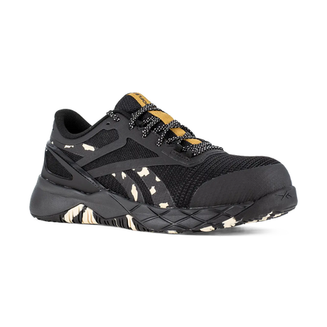 Reebok Work-Women's Nanoflex Tr Work Athletic Composite Toe Black, Camo, and Brown-Steel Toes-2