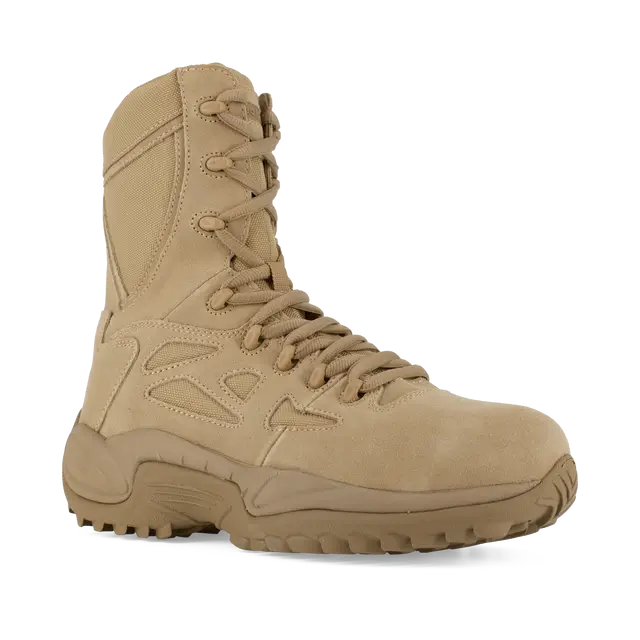 Reebok Work-Women's Rapid Response Rb Military Composite Toe Desert Tan-Steel Toes-2