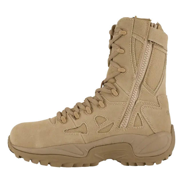 Reebok Work-Women's Rapid Response Rb Military Composite Toe Desert Tan-Steel Toes-5