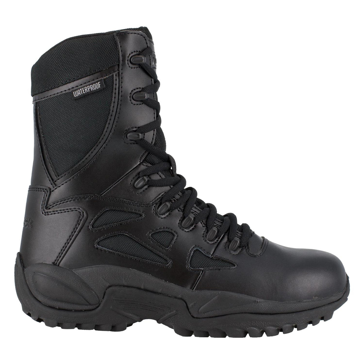 Reebok Work-Women's Rapid Response Rb Military Soft Toe Black WP-Steel Toes-1