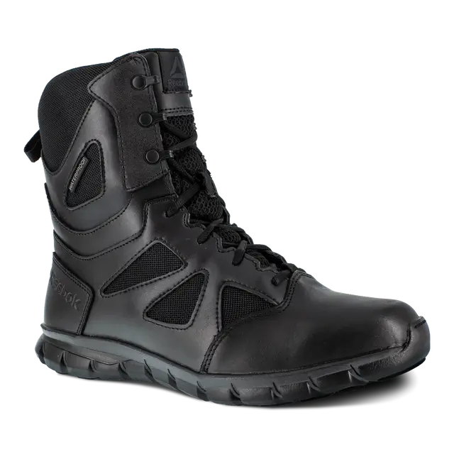 Reebok Work-Women's Sublite Cushion Tactical Tactical Soft Toe Boot Black-Steel Toes-5