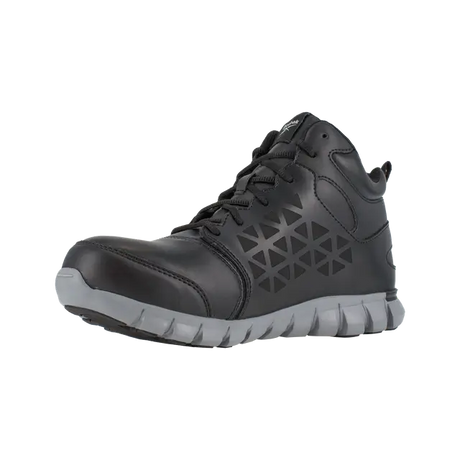 Reebok Work-Women's Sublite Cushion Work Athletic Mid-Cut Alloy Toe Black-Steel Toes-5