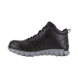 Reebok Work-Women's Sublite Cushion Work Athletic Mid-Cut Composite Toe Black Waterproof-Steel Toes-4