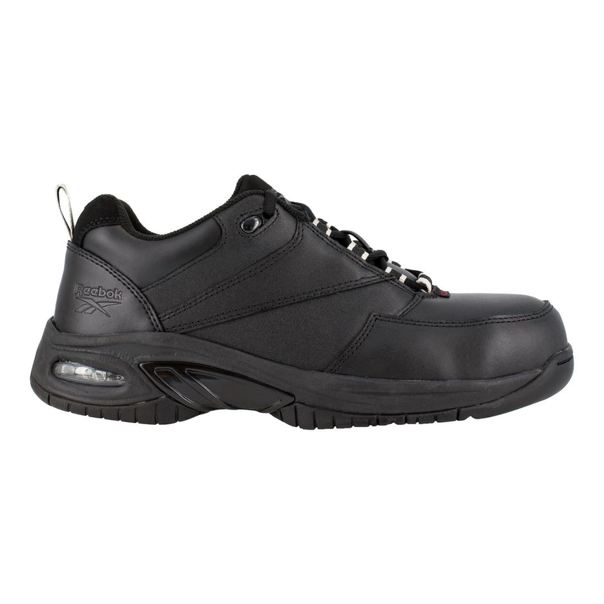 Reebok Work-Women's Tyak Athletic Composite Toe Black Shoe-Steel Toes-1