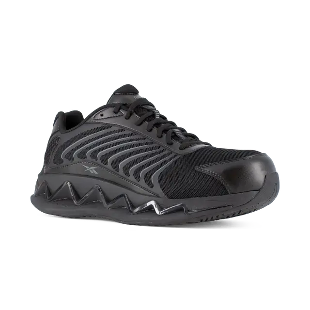 Reebok Work-Women's Zig Elusion Heritage Work Athletic Composite Toe Black-Steel Toes-4