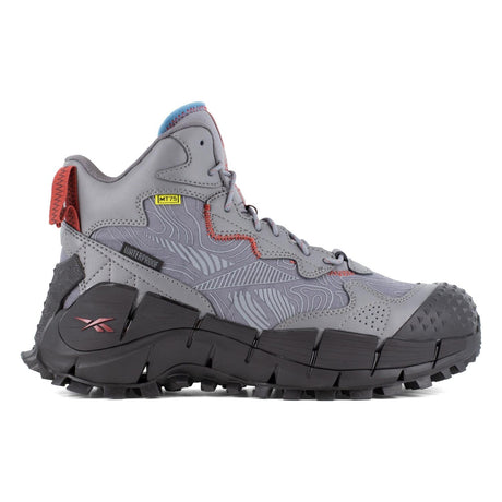 Reebok Work-Zig Kinetica Edge Ii Work Boot Composite Toe Grey, Black, Red-Steel Toes-1