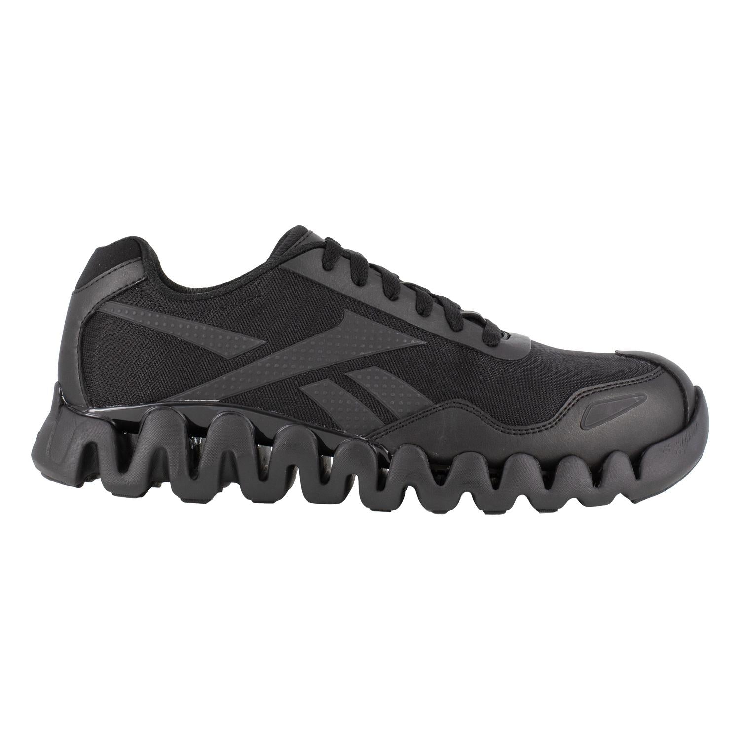 Reebok Men s Composite Toe Zig Pulse Work Shoes Black 12 M