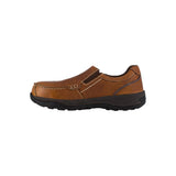 Rockport Works Extreme Light Composite-Toe Slip On Work Shoe Brown RK6748 Medial Image