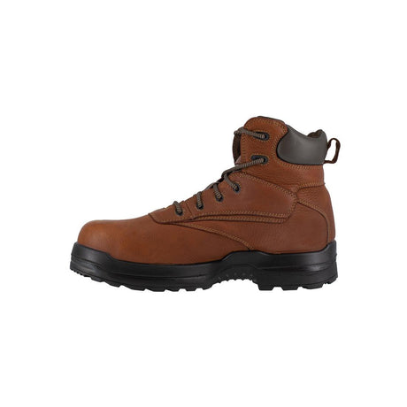 Rockport Works More Energy Composite-Toe Waterproof Work Boot Brown RK6628 Medial Image