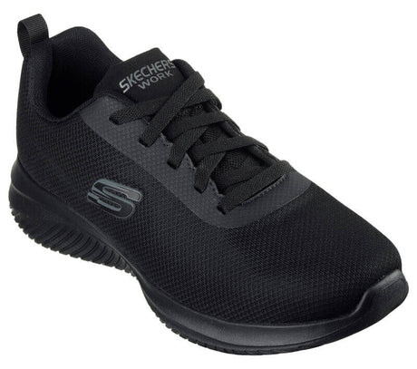 Skechers Work-Men's Daxtin Ultra Flex 3.0 Relaxed Fit Slip Resistant Shoe Black-Steel Toes-2