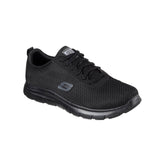 Skechers Work-Men's Relaxed Fit Flex Advantage Bendon Slip-Resistant Shoe-Steel Toes-2