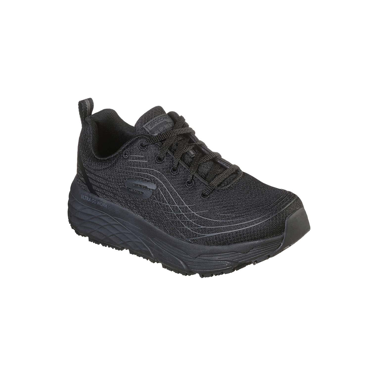 Skechers Work-Women's Relaxed Fit Comfort Flex HC Pro Slip-Resistant Shoe-Steel Toes-2