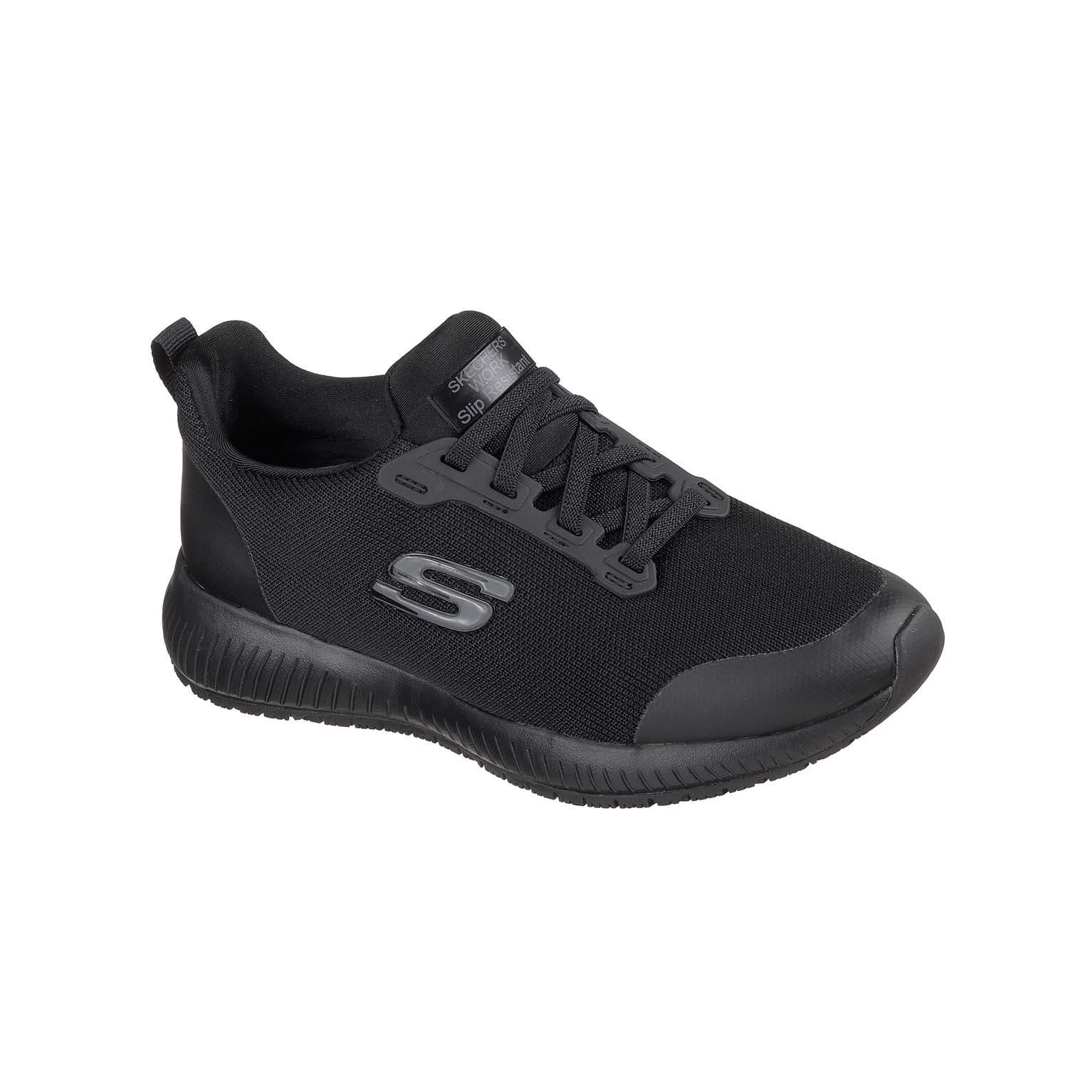 Skechers Squad Slip Resistant Shoe 77222 Steel Toes