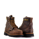 Thorogood 1957 Series 6" Waterproof Steel-Toe Moc Toe Boot with Maxwear 90 Crazy Horse 804-3696 Image 4