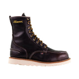 Thorogood 1957 Series 8" Waterproof Steel-Toe Moc Toe Boot with Maxwear Wedge Briar Pitstop 804-3800 Hero