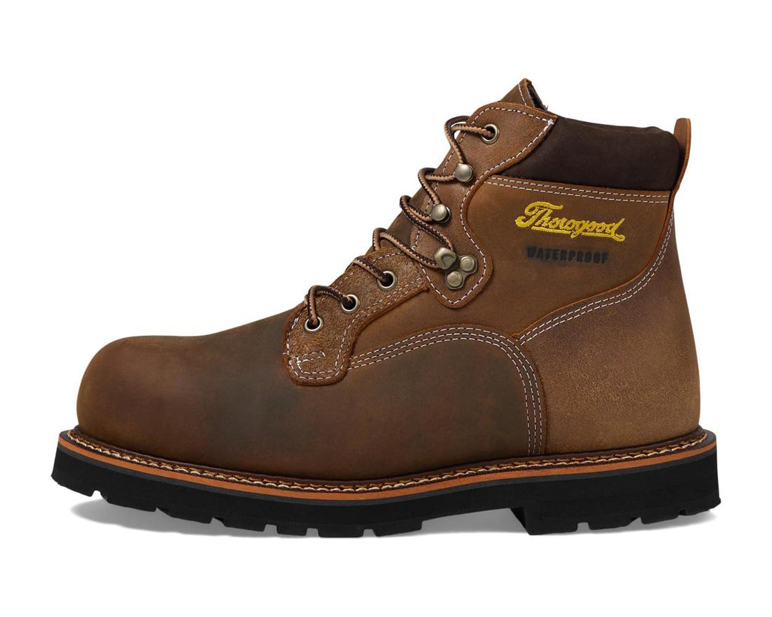 Thorogood Iron River Series 6" Composite Toe Waterproof Boot with 90 Heel Crazy Horse 804-4144 Image 5