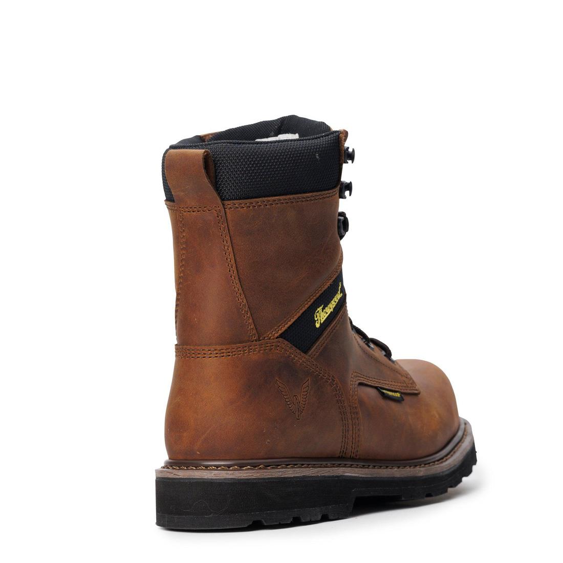 Thorogood Jobsite Series 8" Composite Toe Insulated Waterproof Boot Crazy Horse 804-4244 Image 5