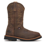 Thorogood Western 11" Comp-Toe Waterproof Square-Toe Boot Crazy Horse 804-4337 Hero