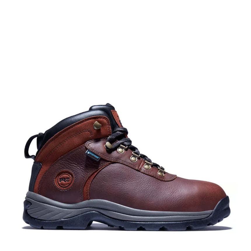 Timberland Pro-Flume Men's Steel-Toe Boot WP Brown-Steel Toes-1