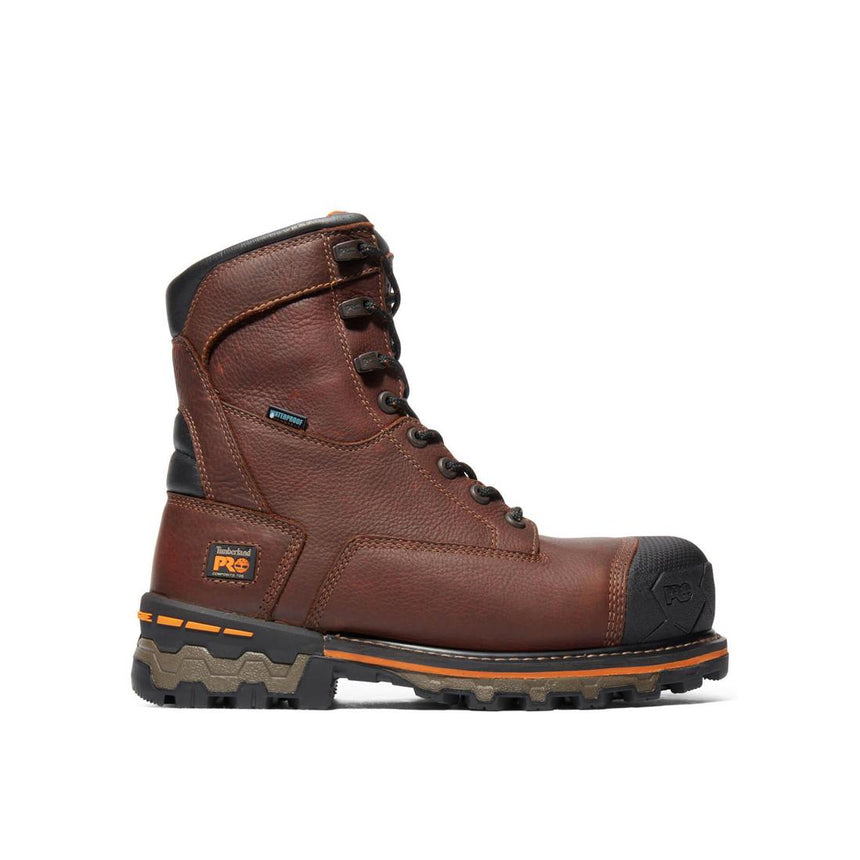 Timberland Pro-8 In Boondock Composite-Toe Waterproof Ins 600G Brown-Steel Toes-1