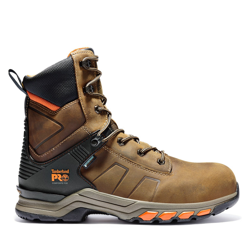 Timberland Pro-8 In Hypercharge Nt Waterproof Brown-Steel Toes-1