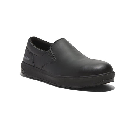 Timberland Pro Berkley Slipon Composite-Toe Work Shoe Sd10 Black korn, TB0A672Y Angled Image 2