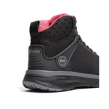 Timberland Pro Drivetrain Nano-Toe Work Boot Sd35 Mid Black/Grey korn, TB1A1Z4P Heel Image