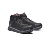 Timberland Pro Drivetrain Nano-Toe Work Boot Sd35 Mid Black/Grey korn, TB1A1Z4P Pair Lateral Image