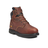 Timberland Pro Flexshield Img 6-Inch Steel-Toe Work Boot Brown korn, TB150504 Angled Image 2