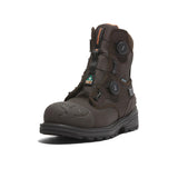 Timberland Pro Magnitude 8-Inch Waterproof Composite-Toe Work Boot Boa Fp Csa Ballistic Nylon Dark Brown korn, TB0A66MK Angled Image 1