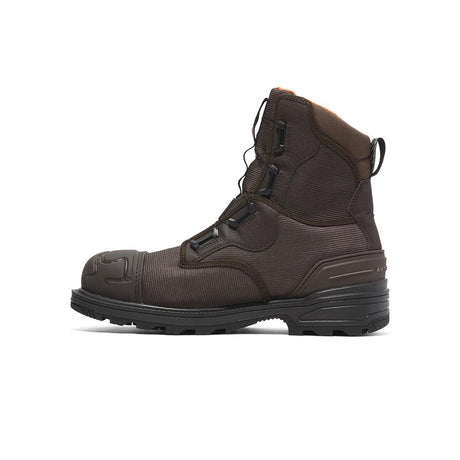 Timberland Pro Magnitude 8-Inch Waterproof Composite-Toe Work Boot Boa Fp Csa Ballistic Nylon Dark Brown korn, TB0A66MK Medial Image