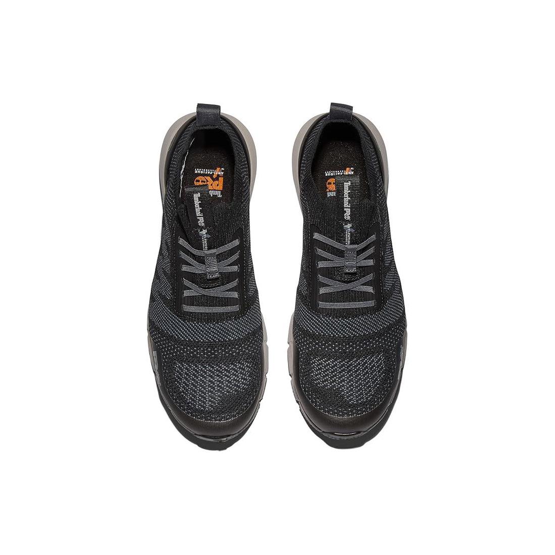 Timberland Pro Radius Knit Composite-Toe Work Shoe Fp Csa Black Grey korn, TB0A5V3Q Pair Lateral Image